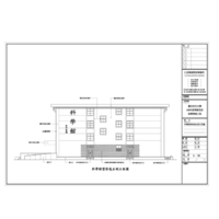 A-23科學館整修後右側立面圖