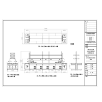 A-51D5中央實驗水槽桌/藥架詳圖